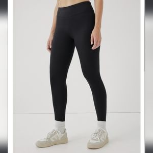 Pact Women's Black Go-to Leggings Medium Organic Cotton